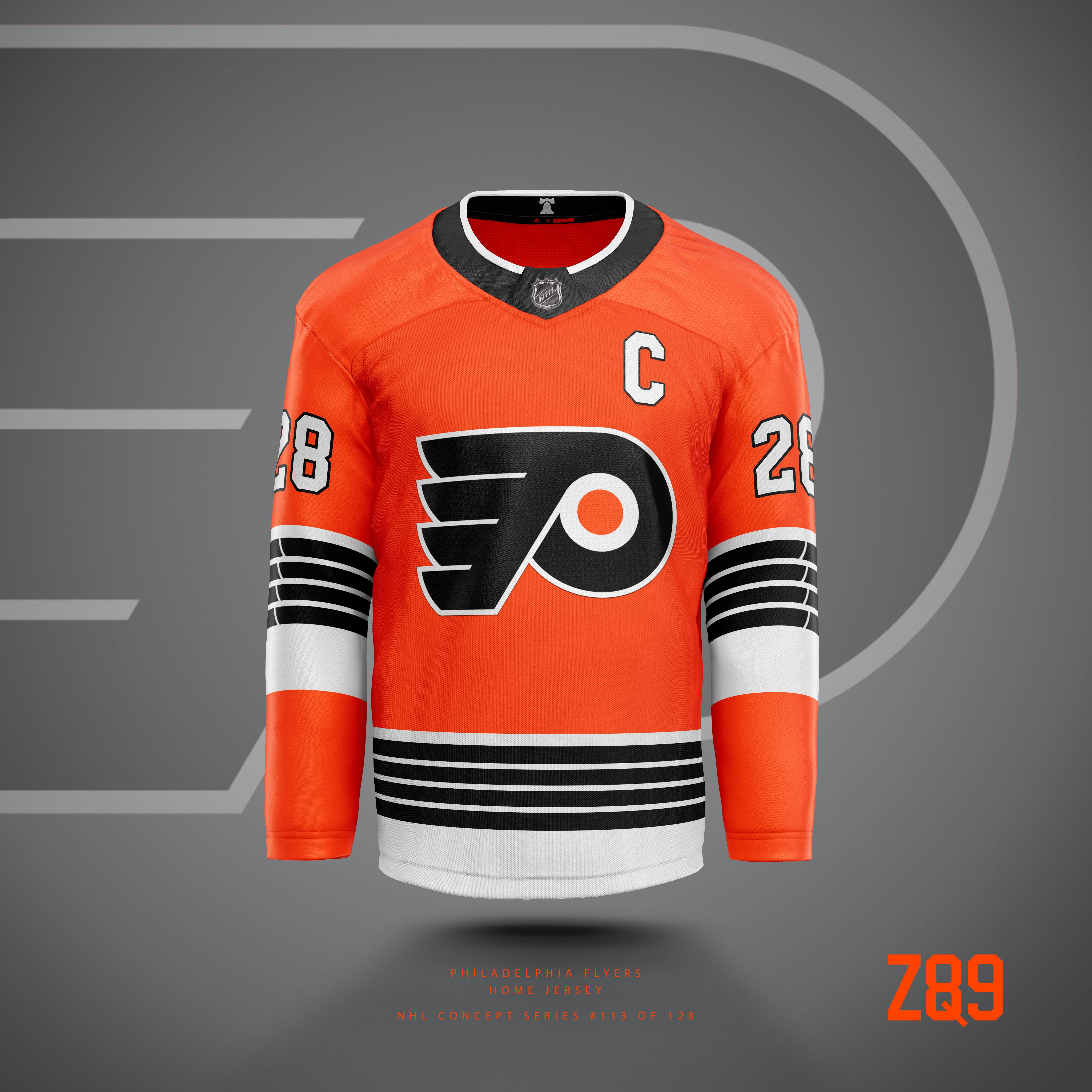 Philadelphia flyers store jersey concepts
