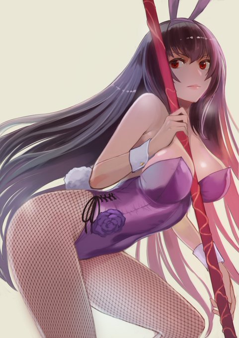 ぴょんぴょんが可愛いバニー師匠!
だぴょん!!

#fgo #スカサハバニー 