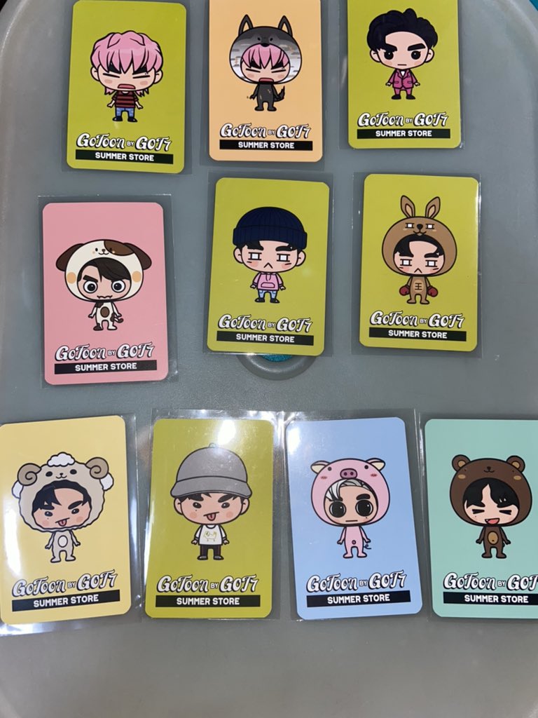 GOT7GoodsDolls's tweet photo. #GGDselling GOT7 Gotoon By GOT7 Doll Summer Store Pop-Up Polaroids Photocards
Only one of each piece as shown below
DM if interested with the design you want
First come first serve
JB, Mark, Jackson, Jinyoung, Youngjae, Bambam and Yugyeom designs as shown:
#GOT7 #Gotoon https://t.co/6wiziOgpaJ