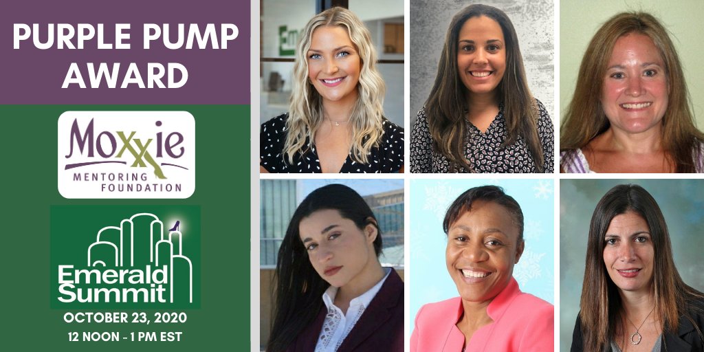 MentorMoxxie's tweet photo. Congrats to the Outstanding #Mentors &amp; Mentees who are this year’s #PurplePump Honorees of the @MentorMoxxie! Join Us at the Virtual #EmeraldSummit Luncheon Friday, October 23, 2020 | 12 Noon - 1:00 PM w/ Presenting Sponsor @CapitalOne. Register Today via https://t.co/xUEJ3IQXzW https://t.co/Z5H4ziIP0k