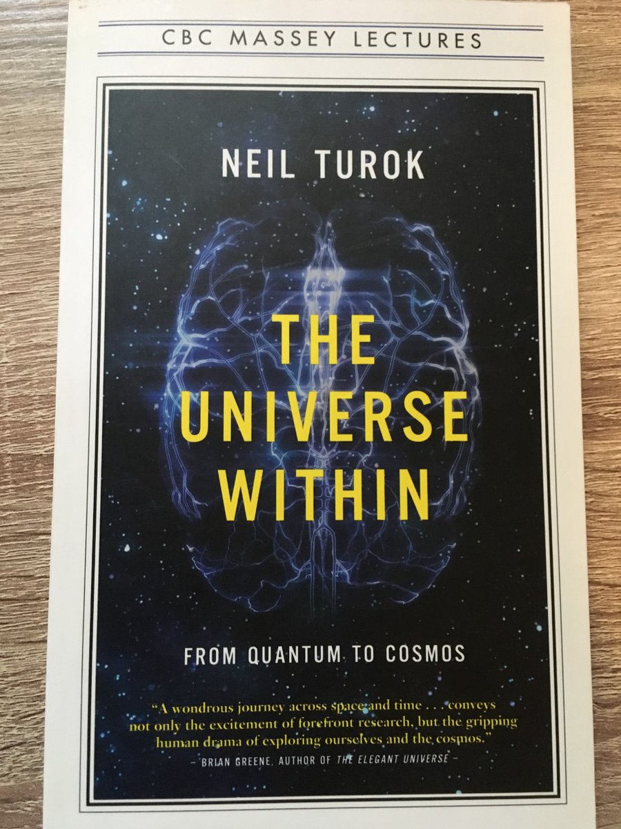 3. "The Universe Within: From Quantum to Cosmos" by Neil Turok, one of Rachel Richardson's favourites.