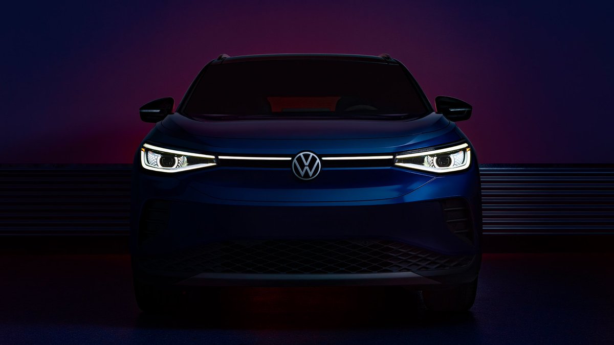 Tune in at 11AM ET to see me unveil the new ⚡️ all-electric ⚡️@VW #ID4: go.vw.com/ID4AM_YT #VWPartner