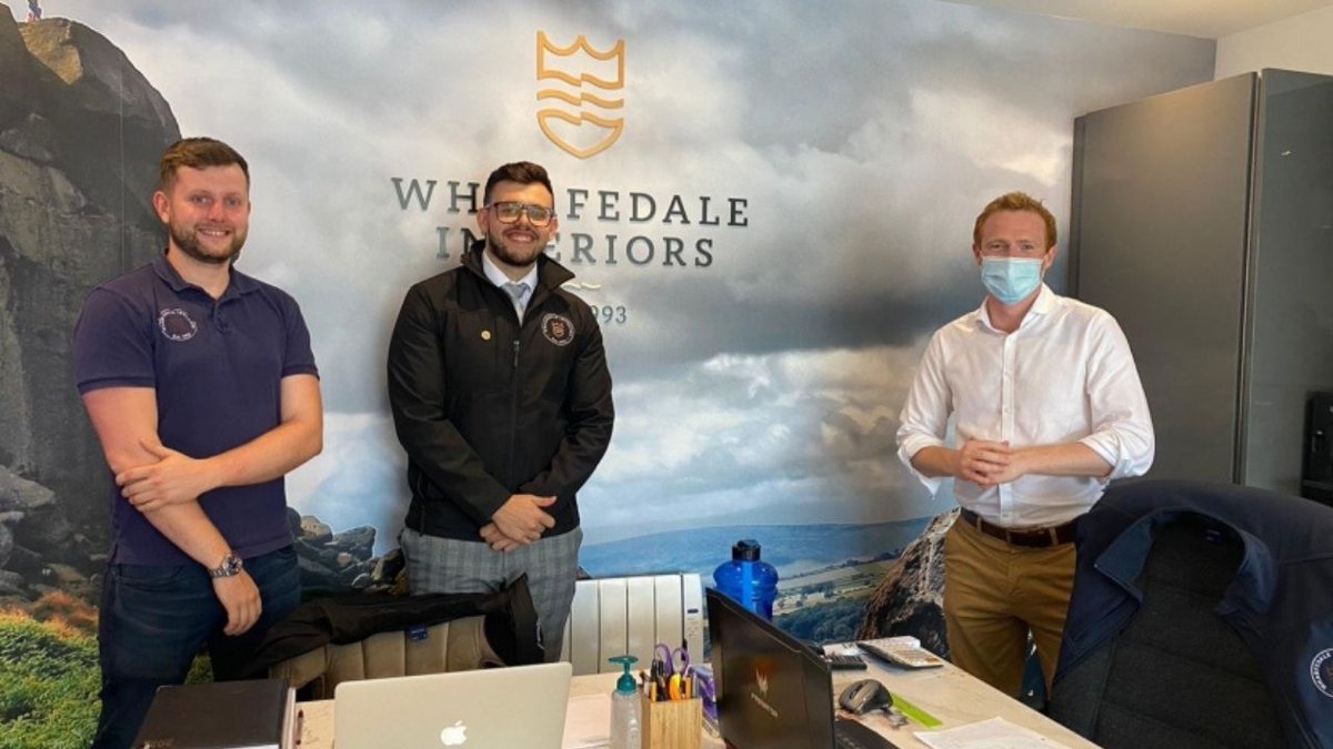 Great to catch up with Ilkley and Keighley MP, Robbie Moore at our showroom.

We were delighted to show Robbie around our showroom displays and discuss our plans for the future.

buff.ly/3kET35c…/