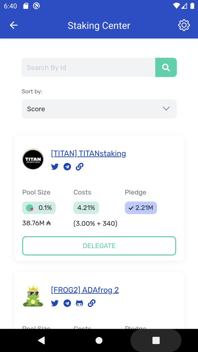 YoroiWallet's tweet photo. 📢📢 New Yoroi Mobile (Android &amp; iOS) 3.2.0 📢📢

- Added support for delegation on Ledger devices!

- Added support for the staking center (powered by Adapools). Easily pick find favorite pool from inside the app!

$ADA 

https://t.co/81RQYy8ghV https://t.co/rxjiL1BYRE
