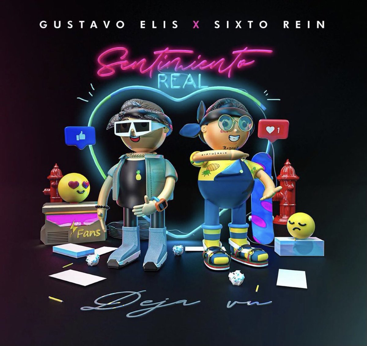 Hoy salió este súper EP “ Deja Vú #SentimientoReal “ de @GustavoElis y @soyrein donde tuvimos el gusto de trabajar en parte de la #mezcla y el #mastering!!!
¡Mucho éxito muchachos! https://t.co/5iMAryEFLj
