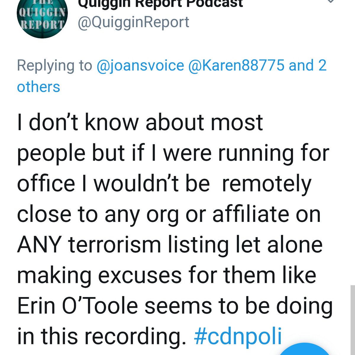 Erin O'Toole and Walied Solomon have known each other for 20 years. Is the Conservative Party now the M.u.s.l.i.m. B.r.o.t.h.e.r.h.o.o.d. Party of Canada?When you read the screenshots you will understand why I am asking.Here are more screenshots to look at.