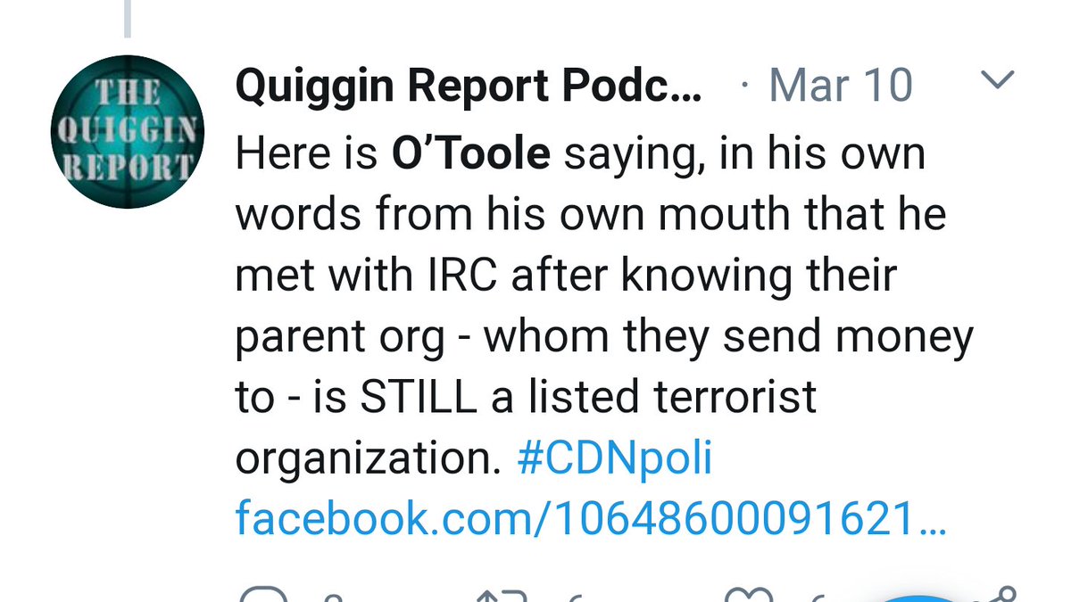 Erin O'Toole and Walied Solomon have known each other for 20 years. Is the Conservative Party now the M.u.s.l.i.m. B.r.o.t.h.e.r.h.o.o.d. Party of Canada?When you read the screenshots you will understand why I am asking.Here are more screenshots to look at.