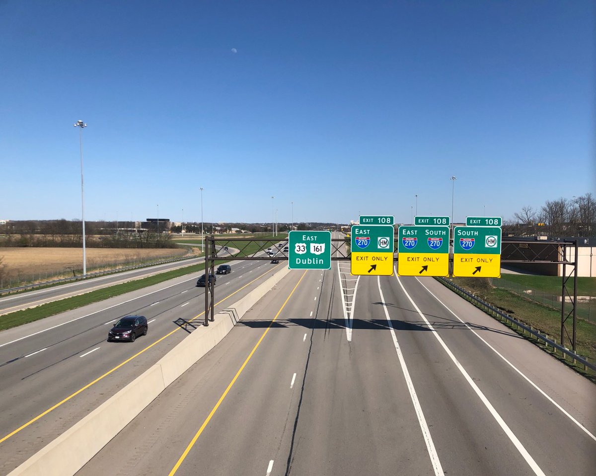 DublinOhio's tweet photo. Today from 11:30 a.m. to 1:30 p.m., @DublinPolice will conduct air speed enforcement on US-33 East. This is a high-crash area, so Dublin Police is partnering with @OSHP to remind drivers to slow down and not follow others too closely. #SafeDrivingMonth #StaySafeDublin https://t.co/YVIRmveK33