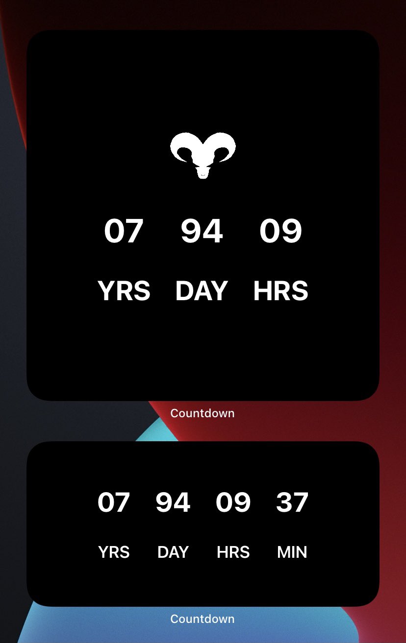 Countdown App on Twitter: