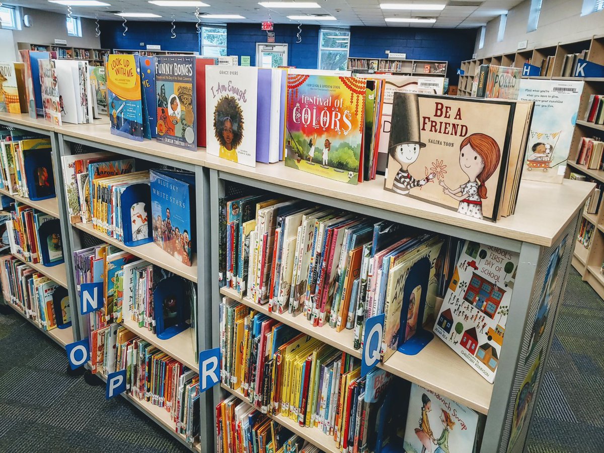 Love all the diverse choices in the NHE library!  Our NHE LITE has done an AMAZING job with creating choice! @nherisd @nheptafalcons #risdsaysomething #risdgreatness #risdwevegotthis @RISD_Equity @LIBRARIESinRISD @RISDLITandINT