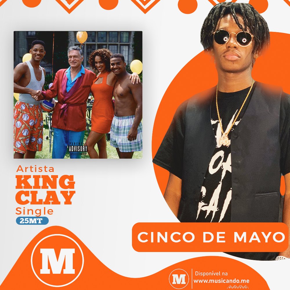 musicando_me's tweet photo. Já escutaste música do King Clay?

King Clay, YUNGBRAD e Fattherrrrrrr são a perfeita combinação para a criação de um hit. 'Cinco De Mayo' é a música que deixa toda festa a vibrar

Clica no link e compra a música no nosso website: https://t.co/jj2HOaPcG6
 e clica em "compre já!" https://t.co/rGHWuBCajS