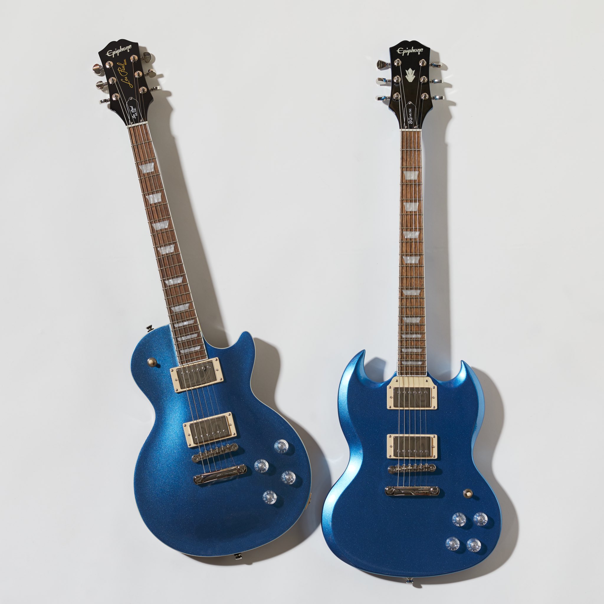 Epiphone les paul muse cheap radio blue metallic