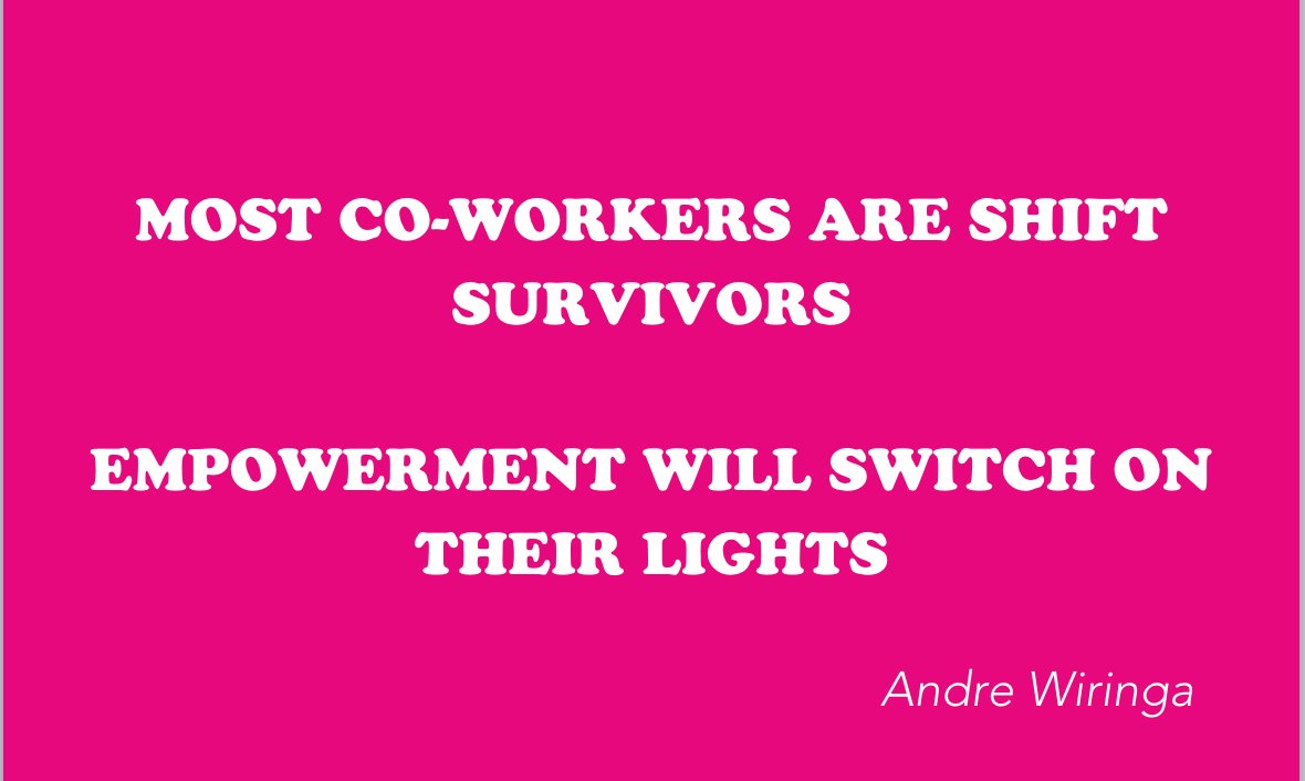 StartReverse's tweet image. Research has proven that most co-workers around the globe are ‘shift survivors’, who perform their task at best. Empowerment and engagement will turn on their lights.

#startreverse #findyourrelevance #epicleadership #experiencesstars