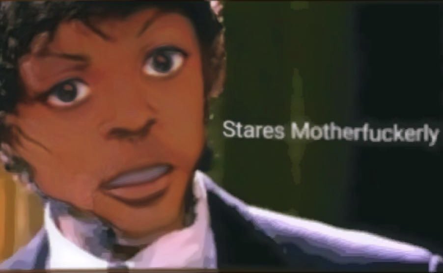 Princess_Fajita's tweet photo. I had to anime my favorite meme 😂 #anime #animefilter #snapchat #SamLJackson #meme https://t.co/3cWTsiNRTD