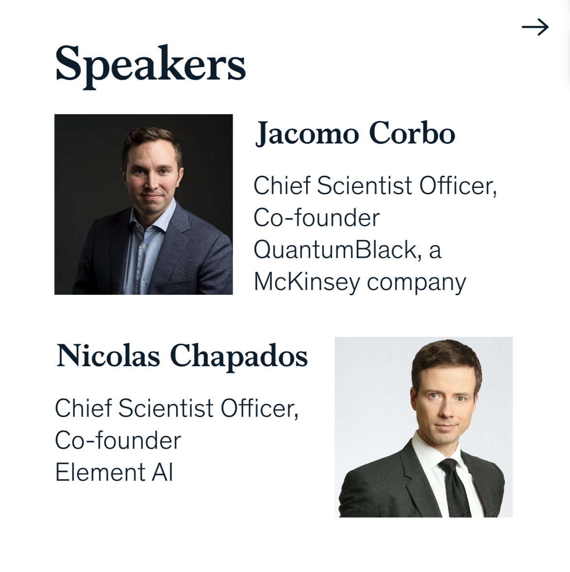 quantumblack's tweet photo. Until recently, machine learning models for time series forecasting produced underwhelming results. That’s dramatically changing.
 
Join a discussion with AI leaders from @McKinsey’s QuantumBlack and Element AI to learn about game-changing advances. https://t.co/Z2rfWI8pdz https://t.co/qLlr1OGbnC