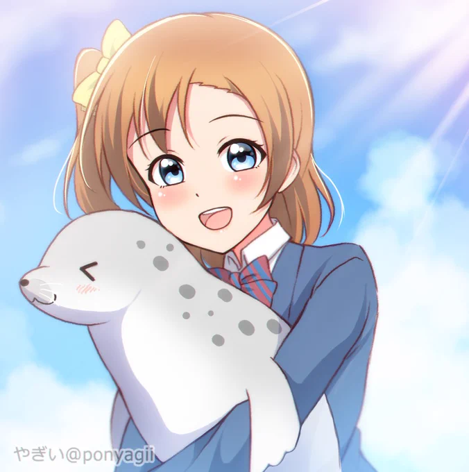 #ラブライブ版深夜の真剣お絵描き60分一本勝負
UMA捜索隊穂乃果ちゃん! 