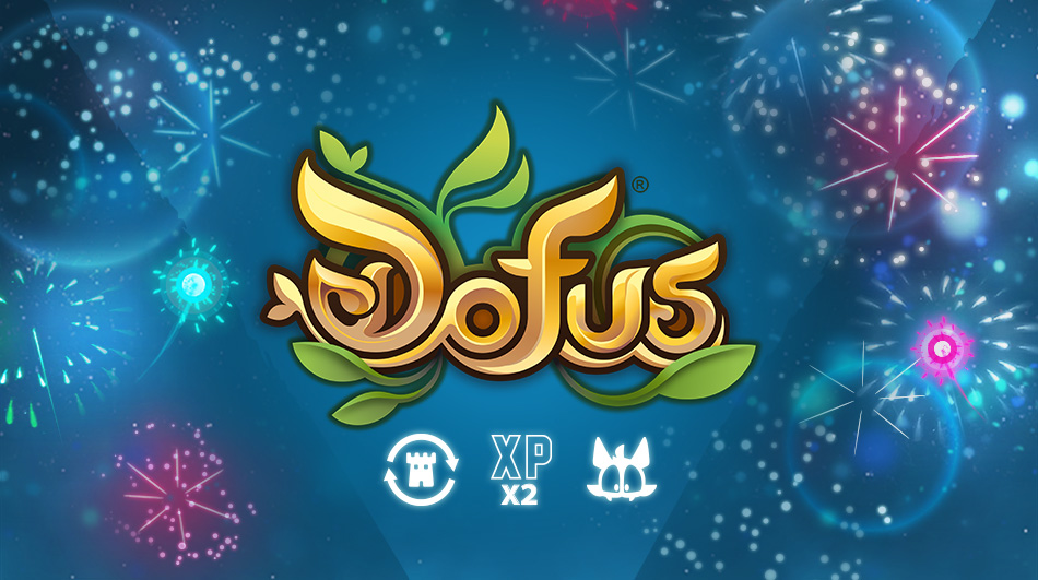 DOFUSfr's tweet photo. 🎂 Event anniversaire #DoubleXP 🎂

Pour fêter les 16 ans du jeu, venez profiter d'un week-end double XP et donjons illimités sur #DOFUS et #DOFUSRetro.
📆 Du 25 au 28 septembre
🎁 Un familier inédit également offert sur DOFUS.
📰 https://t.co/kc5k3tV19L https://t.co/XU7Q0QPHdP