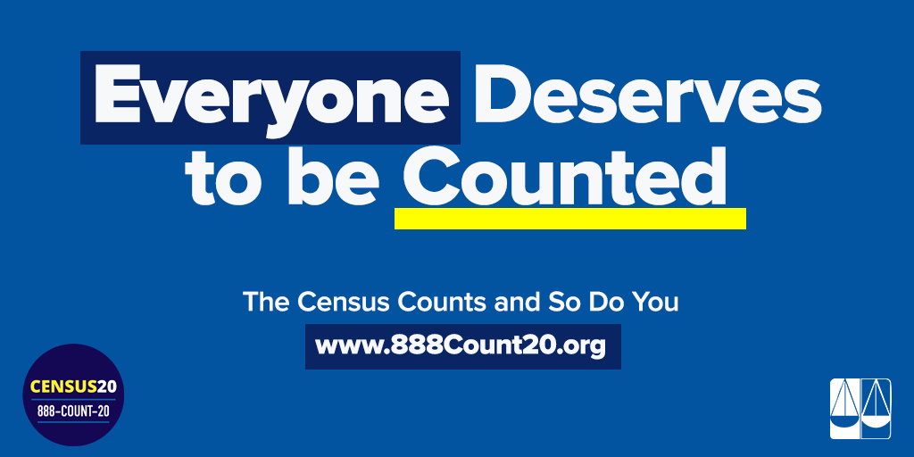 LawyersComm's tweet photo. 📍There's only a week left to get counted. The Census Bureau is sending enumerators to visit homes to ensure a fair and accurate count.
But you can avoid that visit by filling out the Census by phone, mail, or online at https://t.co/UyzZHik4ZD #TrueForYou https://t.co/DaUvUEb9PC