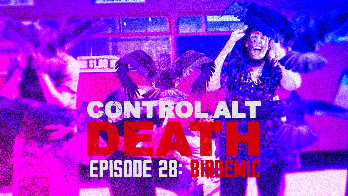 ControlAltDeath's tweet photo. Killer birds and global warming PSA's. This movie has it all. Episode 28 is live now on all major podcast platforms. https://t.co/I7d7tmFO4N