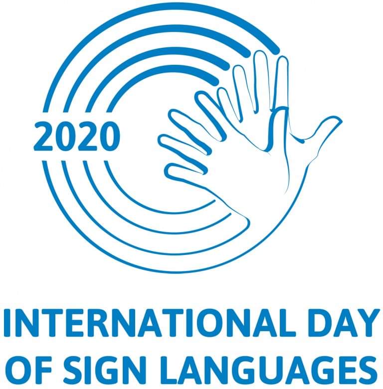 QandeelBaloch15's tweet photo. "Happy 2020 International Day of Sign Languages!
The theme for the 2020 International Day of Sign Languages is “Sign Languages are for Everyone!”
#SignLanguageDay 
#SignLanguagesAreforEveryone https://t.co/obKZGa1BFP