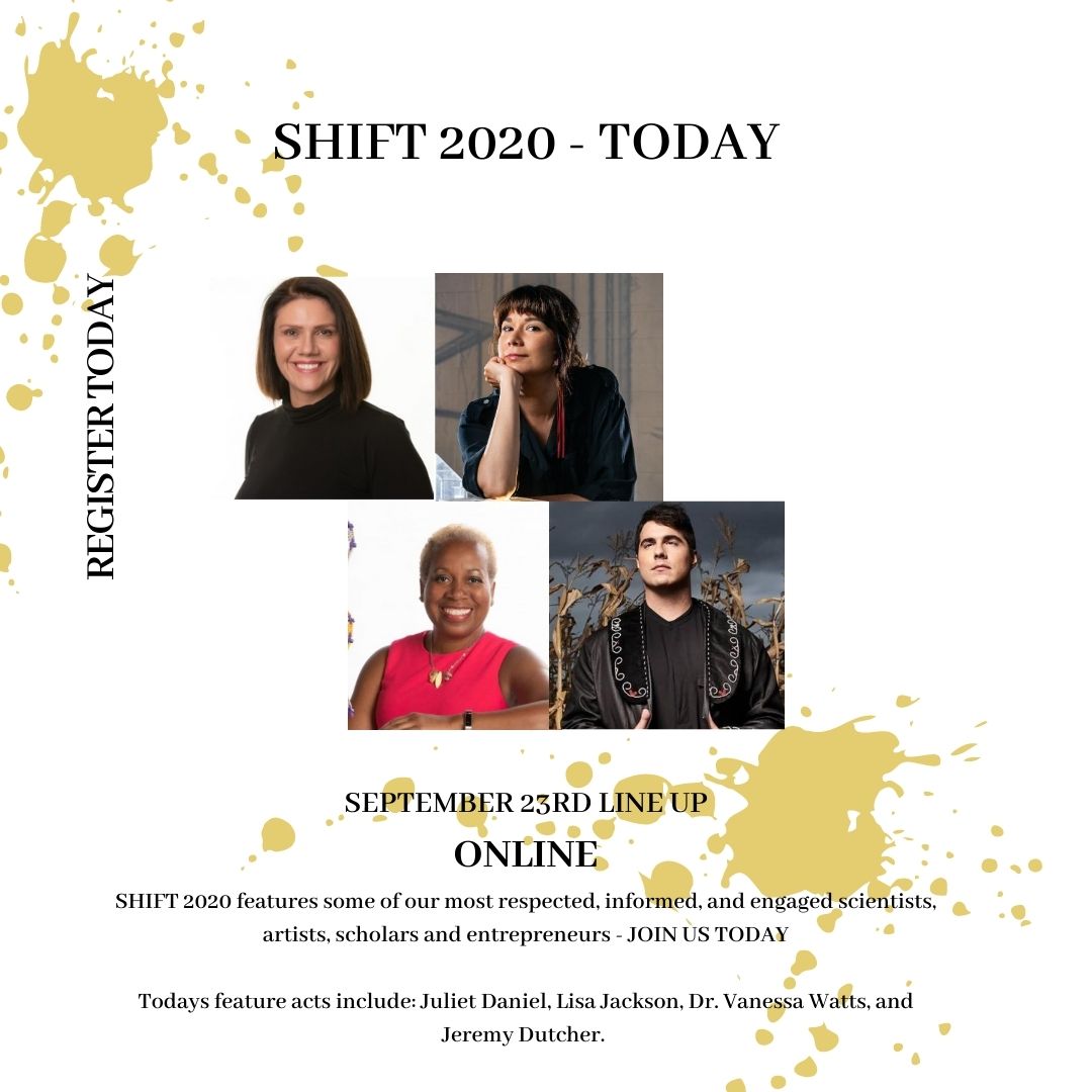 TODAY'S LINEUP - IT IS NOT TO LATE TO REGISTER socrates.mcmaster.ca/shift-2020/