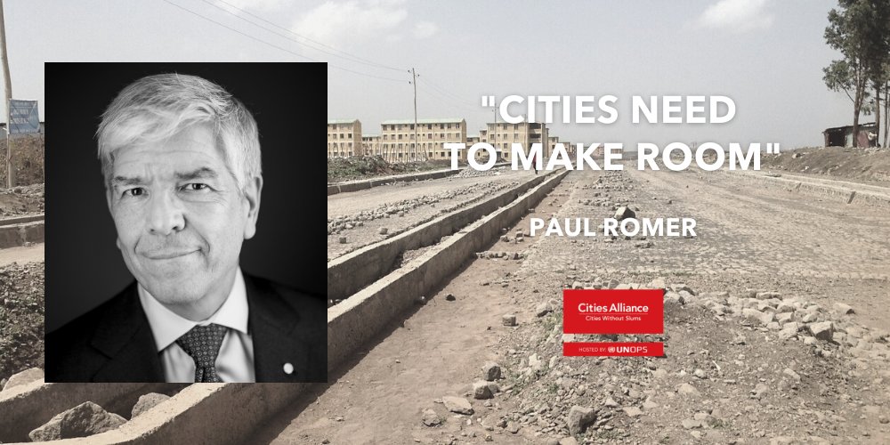 CitiesAlliance's tweet image. 🗞️Check out our itw w/ #NobelPrize Paul Romer @paulmromer on #UrbanExpansion: 'what policy should be about is to make room for those people who want to move to the city and benefit from the opportunities that #cities can offer' 👉 bit.ly/2S58rvD

#Migration #GlobalGoals