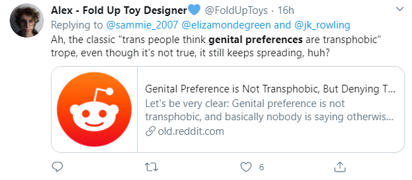 It's true: "Genital preferences are transphobic" (a.k.a. same-sex attraction) is a bad look. But rather than disavow this attack on same-sex attraction and pressure on young lesbians, trans activists would prefer to deny it and keep doing it.