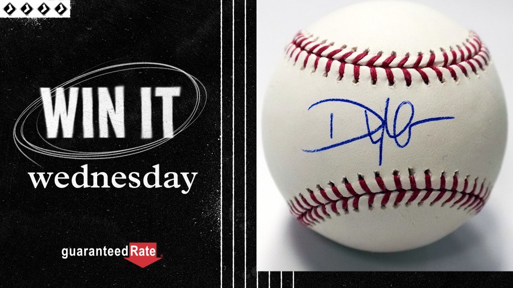 It's Win It Wednesday! RT for your chance to win a baseball signed by <a href="/DylanCease/">Dylan Cease</a>!

#ChangetheGame x @GuaranteedRate