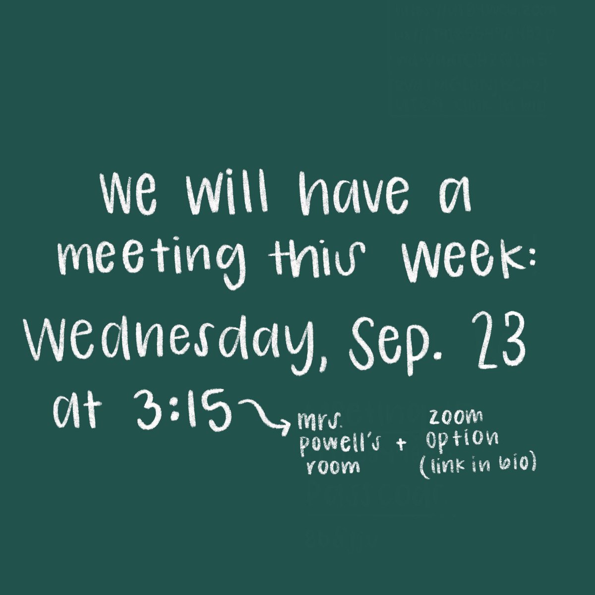 DBCouncil's tweet photo. We have a meeting today!! A zoom link will still be optional for those at home, but we are offering on school campus meeting in Mrs. Powell’s room W288. Hope to see you there!! #RollTribe https://t.co/NGD8Av53Sv