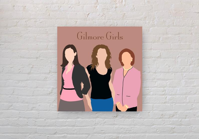 I'm a huge fan of  #GilmoreGirls  Not so much of  #GilmoreGirlsAYearInTheLife but still appreciate any Gilmore content    https://www.etsy.com/listing/840454214/gilmore-girls-tv-show-minimalist-print