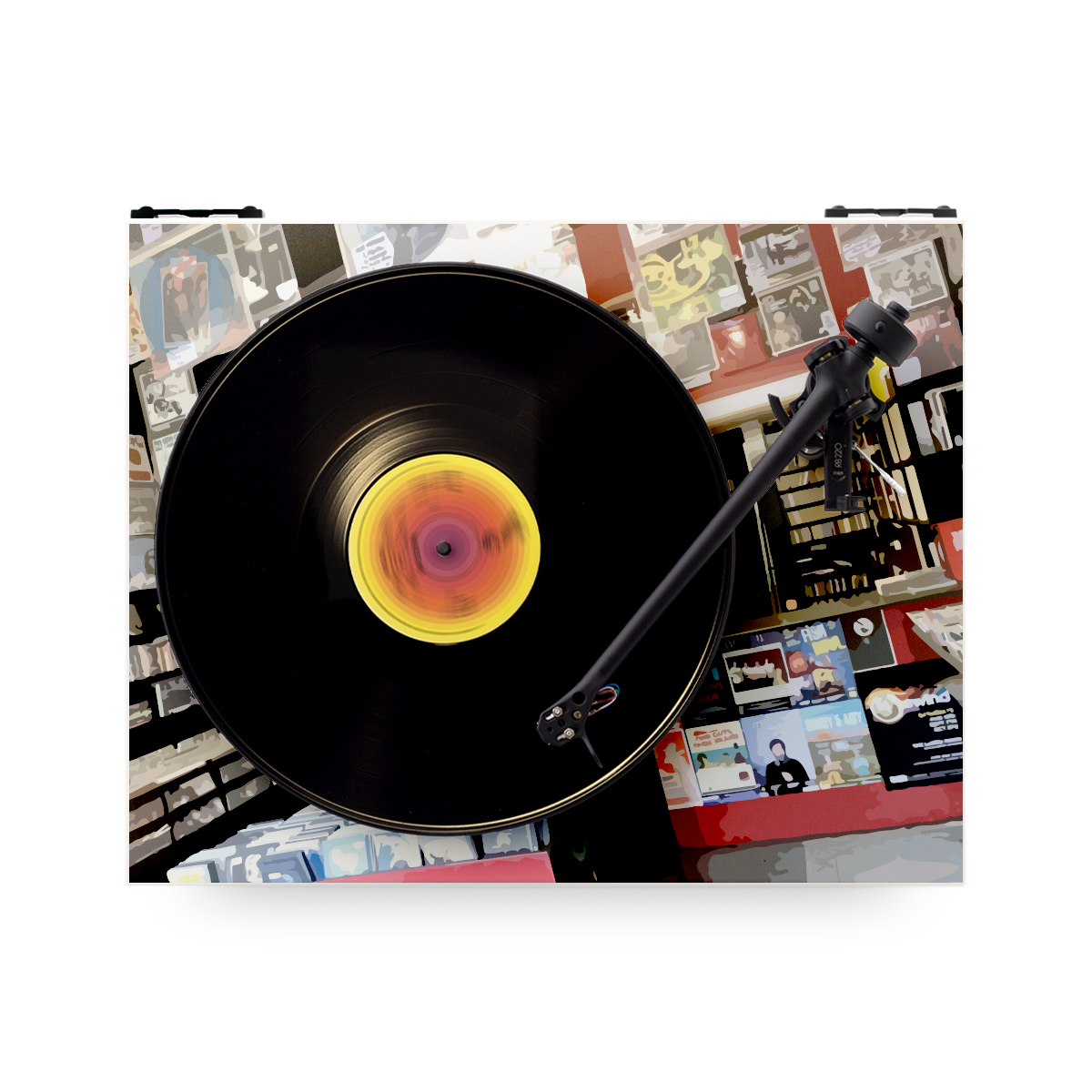 RegaResearch's tweet photo. Don't miss this years exciting #RSD20 competition offering one vinyl fan the chance to win a totally unique customised Rega #Planar2 featuring their own favourite independent record shop. We have mocked up some examples of how the winners deck might look! 👀#rega #vinyl #win https://t.co/cqK2Kx7w45