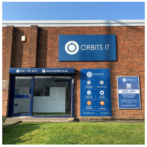 OrbitsIT's tweet photo. A big thank you to @spencersigns for our new signage outside of our West Midlands office. Brilliant service throughout, we are thrilled.

We would love to hear your comments on it...

#ITsupportwestmidlands #ITsupportservice https://t.co/zTVwZrn8AW