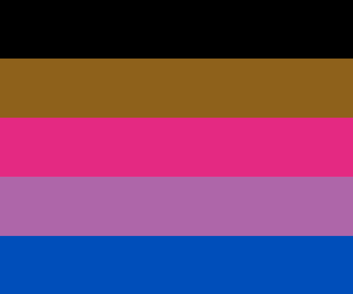 Trixes bisexual flag large size for indoors and outdoors celebrate diversity