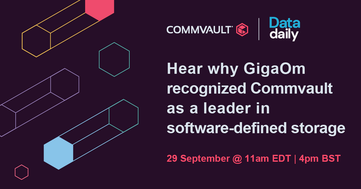 Scalable ✔️ Modern ✔️ Easy ✔️ Learn about the #Commvault difference as a distinguished leader in software-defined storage for the #GigaOM Radar Report. Register now: ow.ly/fP4p102nj7v