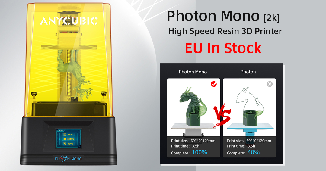 Ready to make some interest thing by youself?😆
Create your own article from 3d printer, using this Photon Mono.
☺️Get it with $30 off with code🎯 MONO09 🎯
aliexpress.com/item/100500137…
 EU in stock, quick delivery

#anycubic #anycubicphoton #anycubicphotonmono #photons #3dprinter