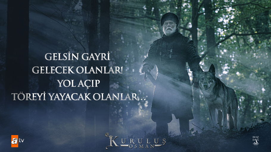 "Gelsin gayri gelecek olanlar! Yol açıp töreyi yayacak olanlar… "

#KuruluşOsman yeni sezonuyla yakında #atv'de!

<a href="/bozdagfilm/">Bozdağ Film</a> <a href="/atvcomtr/">atv</a>