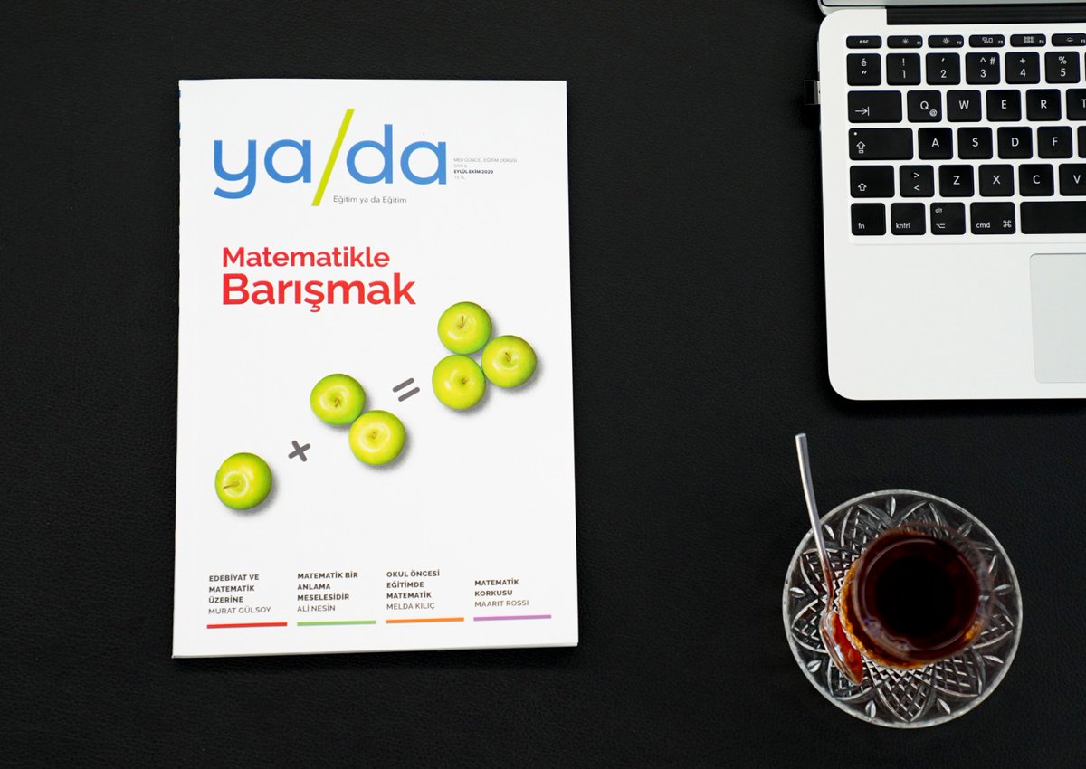 "Kim korkar matematikten!" diyen herkesi <a href="/mebyadadergi/">YA/DA Dergi</a>'nin yeni sayısını okumaya davet ediyorum.  Matematik hayatın her alanıyla kesişiyor.
Bu yüzden açık bir çağrımız var: 
Matematikle barışma zamanı!