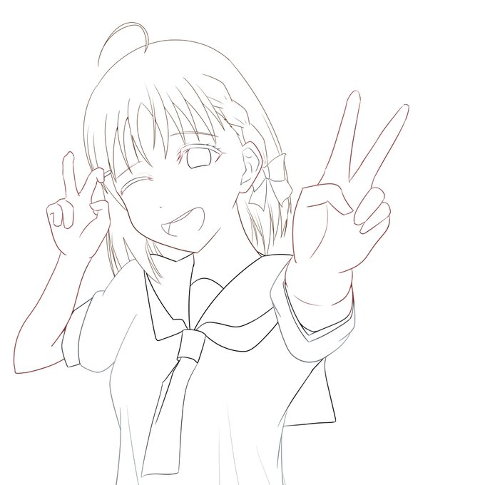 線画何枚か 