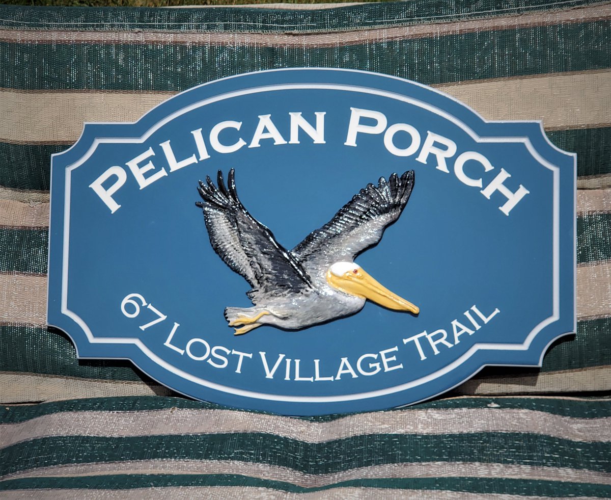 cottage_green's tweet photo. We've Got the Blues for YOU! https://t.co/mxWEx0l0jL Nautical Coastal Beachy Outdoor Living Signs! #WednesdayVibes #Pelican #KnotaCare #Beach #customsign #EdistoSC https://t.co/R0dt1H4THu