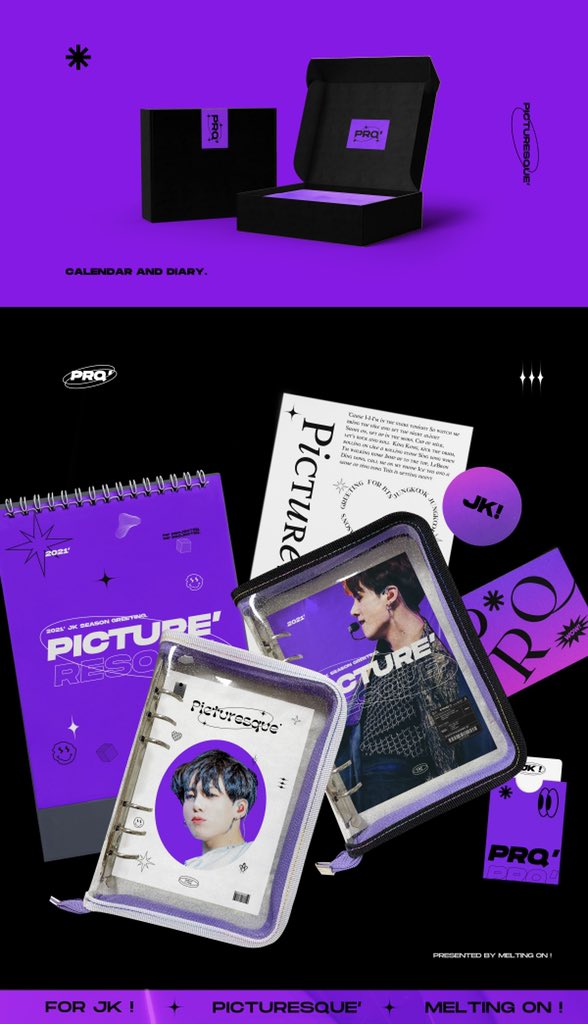 meltingon_'s tweet image. 2021 season’s greeting  
calendar and diary 

𝐏𝐢𝐜𝐭𝐮𝐫𝐞𝐬𝐪𝐮𝐞

➖
🗓09.24 ~ 10.25
🔗 forms.gle/Ao57yCeaG9hW3y…
🌏 forms.gle/ukoQPrTo73EWkT… 
*RT 추첨 두 분께 시즌그리팅을 드립니다.