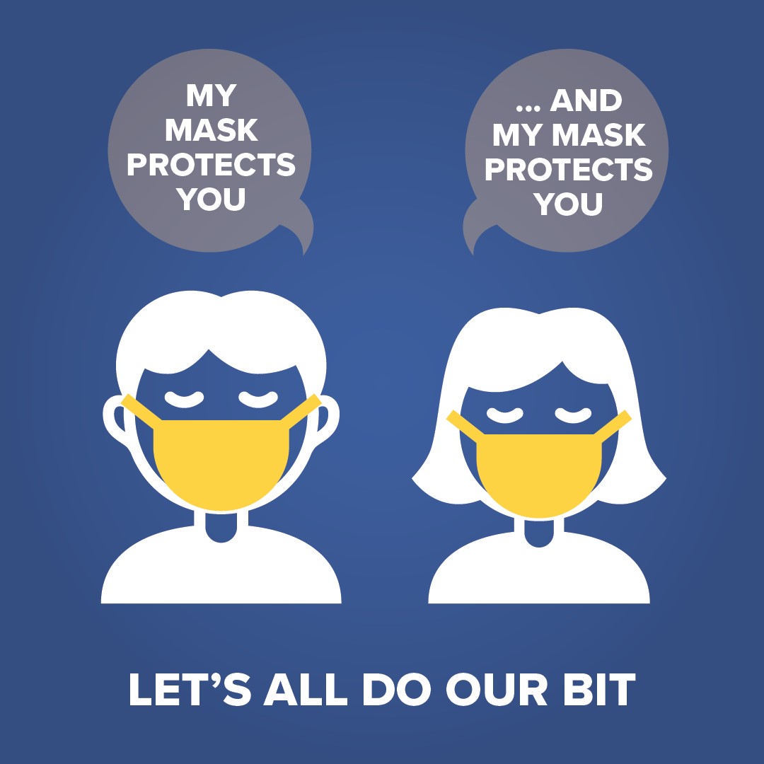 BroadStreetMall's tweet photo. Please remember to keep adhering to the guidance by wearing a mask 😷 #LetsAllDoOurBit https://t.co/dfoXc4jy6l