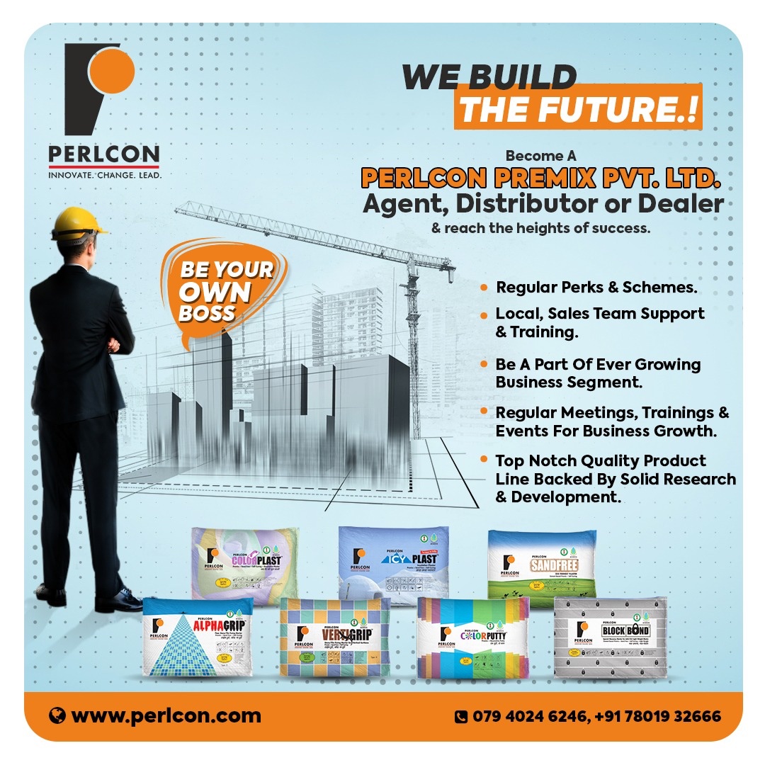 PerlconL's tweet image. Grow your business exponentially with Perlcon. Grab this opportunity to become Perlcon Premix Pvt. Ltd. AGENT, DISTRIBUTOR or DEALER & reach the heights of success.
Top Notch Quality Products | Ever Growing Business Segment | Sales Team Training & Support