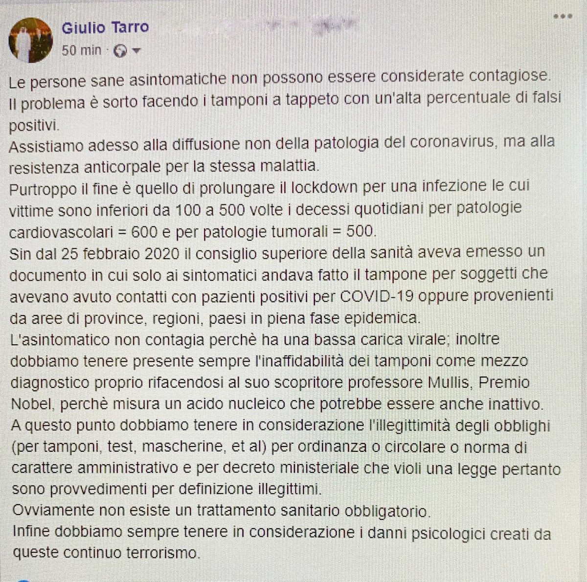 TarroGiulio's tweet photo. Un mio pensiero
@pasqualemariob1 @angelogiorgian2 @VittorioSgarbi @pbecchi @a_meluzzi @NicolaPorro @DiegoFusaro @RadioRadioWeb @byoblu https://t.co/L45eONUuGv