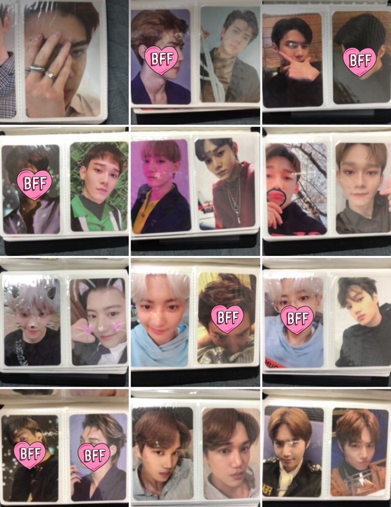 bbasha64's tweet photo. 원하시는 포카 체크 후 디엠주세요 
전체 일괄 2에 양도합니다

!!!! DM plz Total 20000won !!!!
추가인증 없습니다 no extra proof 

엑소 수호 준면 백현 찬열 디오 경수 카이 세훈 시우민 민석 포토카드 팬클럽키트 exo suho baekhyun chanyeol D.O kai sehun chen lay xiumin photocard sell kit https://t.co/iT1QjuSLnU