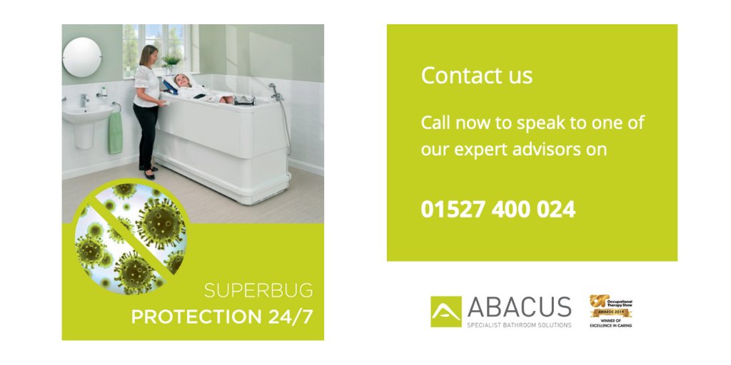 abacusbaths's tweet photo. Did you know we have included pioneering antimicrobial technology into all Abacus Gemini baths?
BioCote® has been proven to reduce bacteria on products by up to 99.5% in two hours: https://t.co/Yi8bygTkFY
#Hygiene #Assistedbathing @BioCote https://t.co/i28bG2qcT5