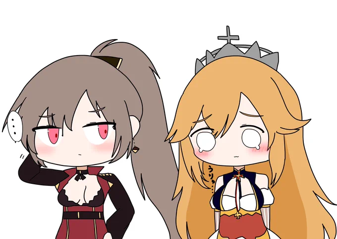 「お姉ちゃんって呼ばれたい」

#アズールレーン
#アズレン
#リシュリュー
#ジャン・バール 