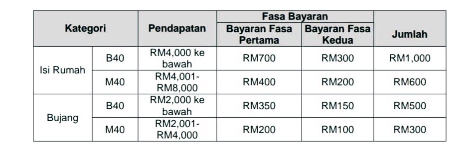 Cara Semakan dan Permohonan Bantuan Prihatin Nasional (BPN 