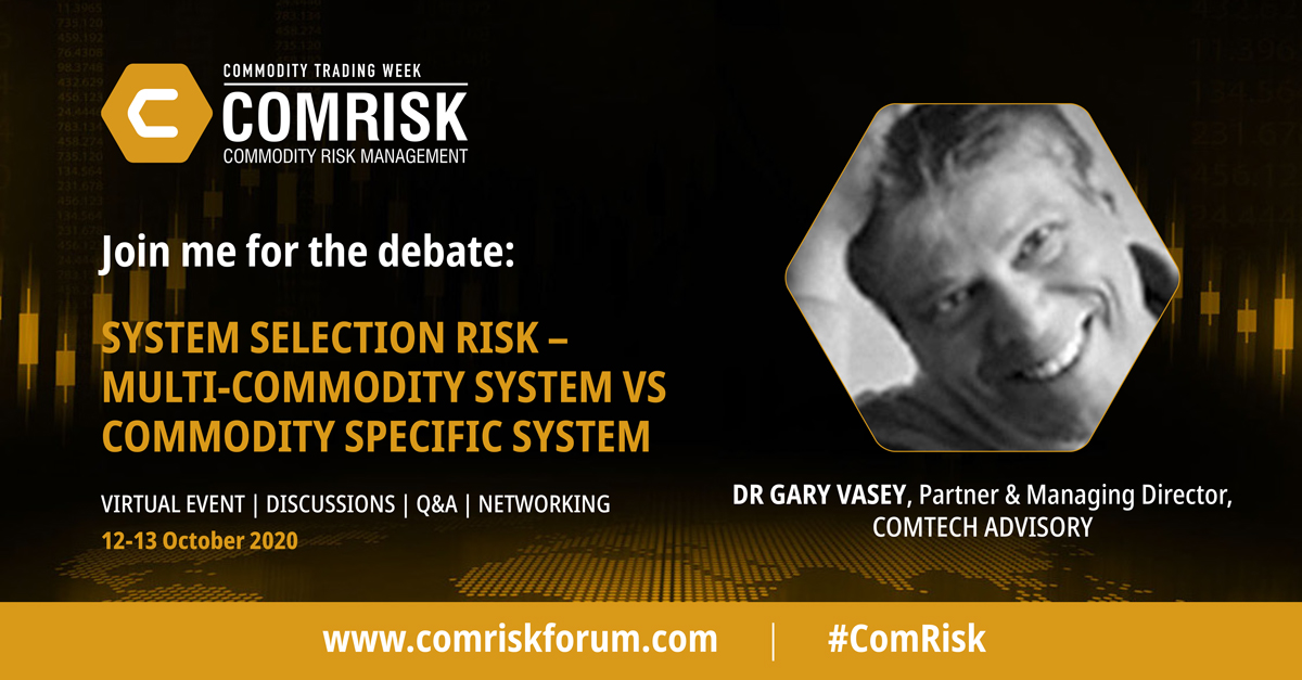 CTRMCenter's tweet image. Join .@ComTechGV1 at the Commodity Trading Week #ComRisk comriskforum.com 12-13 Oct #ctrm