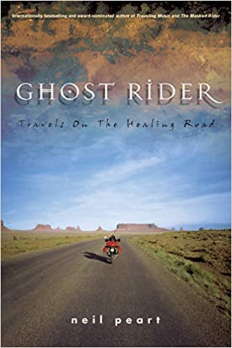  #AYearOfBooks continues with "Ghost Rider: Travels on the Healing Road" (Neal Peart, 2002;  https://amzn.to/2RO1y1q ). A travelogue, as Peart rides his motorcycle around much of North America, from Inuvik to Belize, while grieving the deaths of his daughter and wife.