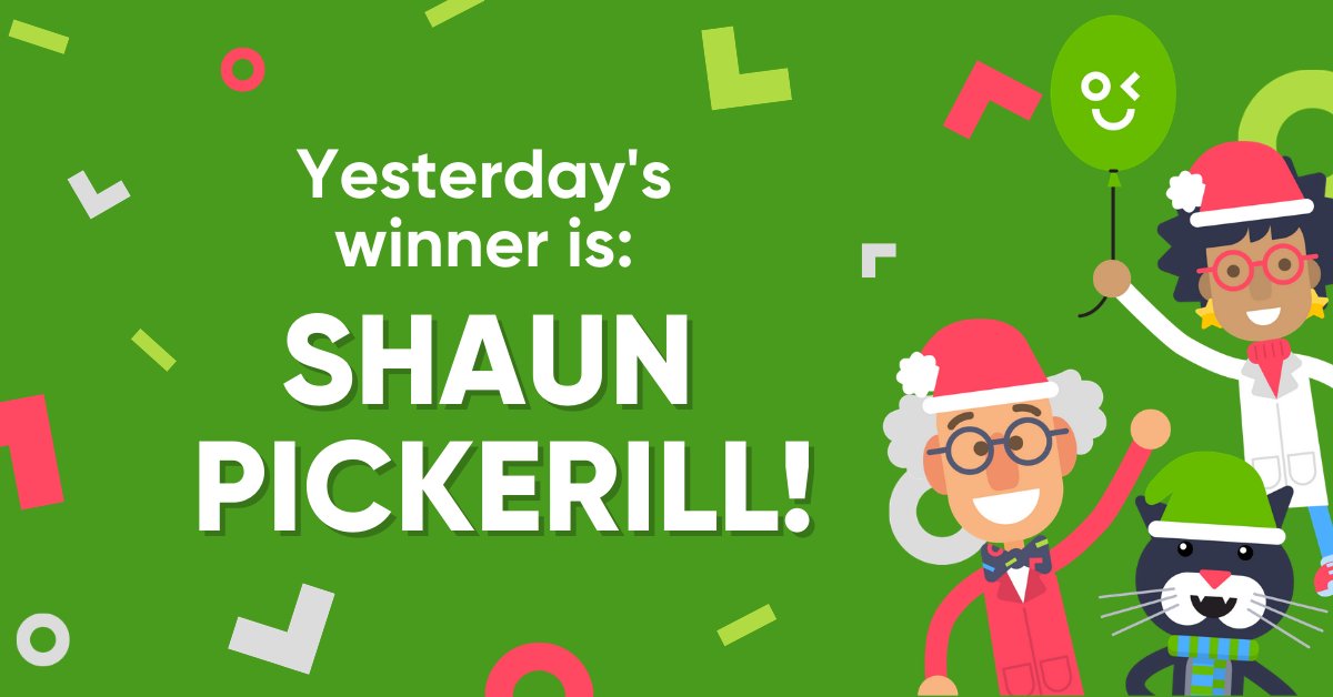 NOT Shaun?!😢 Don't despair, there's another 11 days worth of prizes to go (incl an Apple Watch SE) in our 12 days of NOT Christmas #competition so don't miss out, find out what today's prize is and play now!  👇peekandpoke.com/12-days-of-not… #bemoreshaun 🎉 #Winner